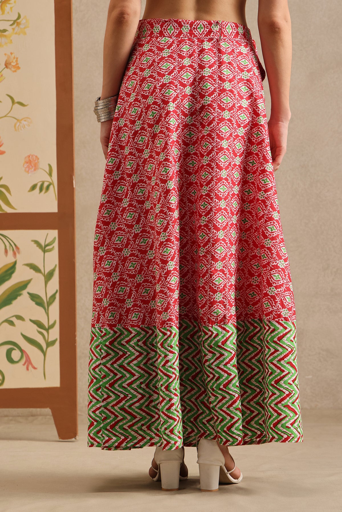 Poppy Trail Wrap Skirt