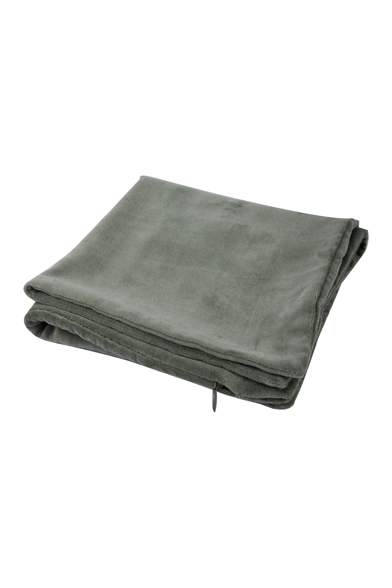 Premium Velvet Cushion Cover - Olive