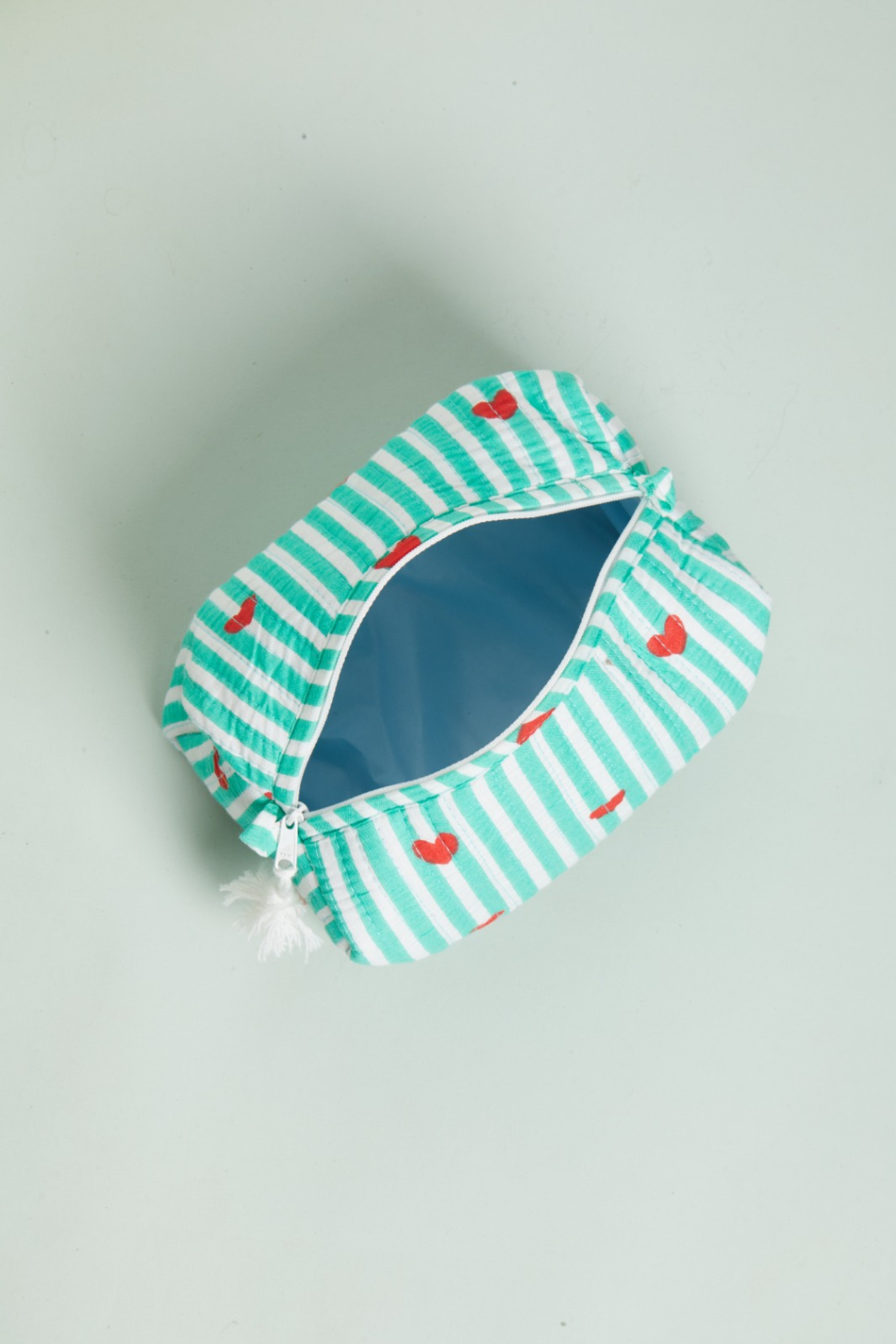 Minty Love Quilted Pouches (Set of 3)