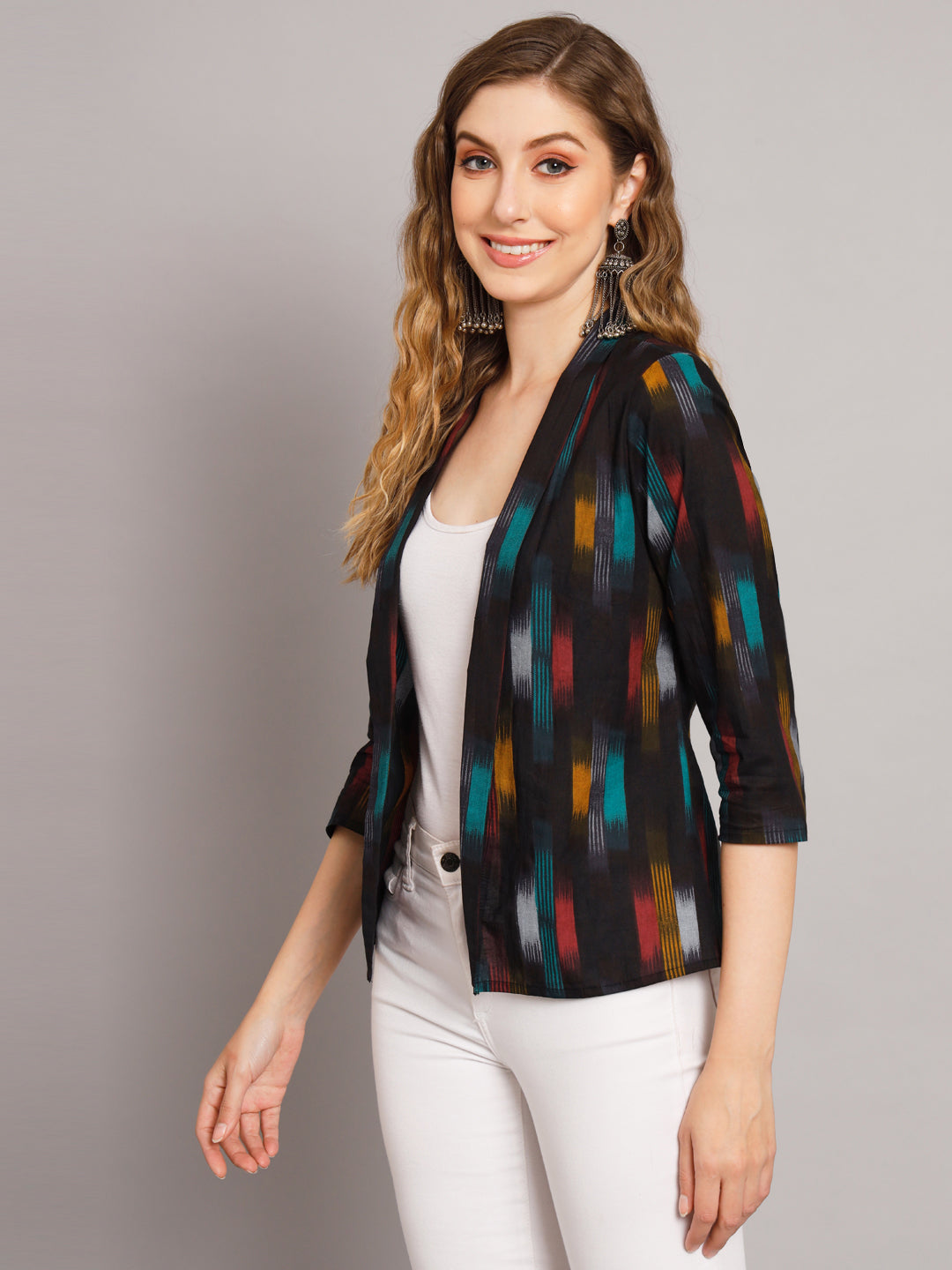 Ikat Colour Shrug