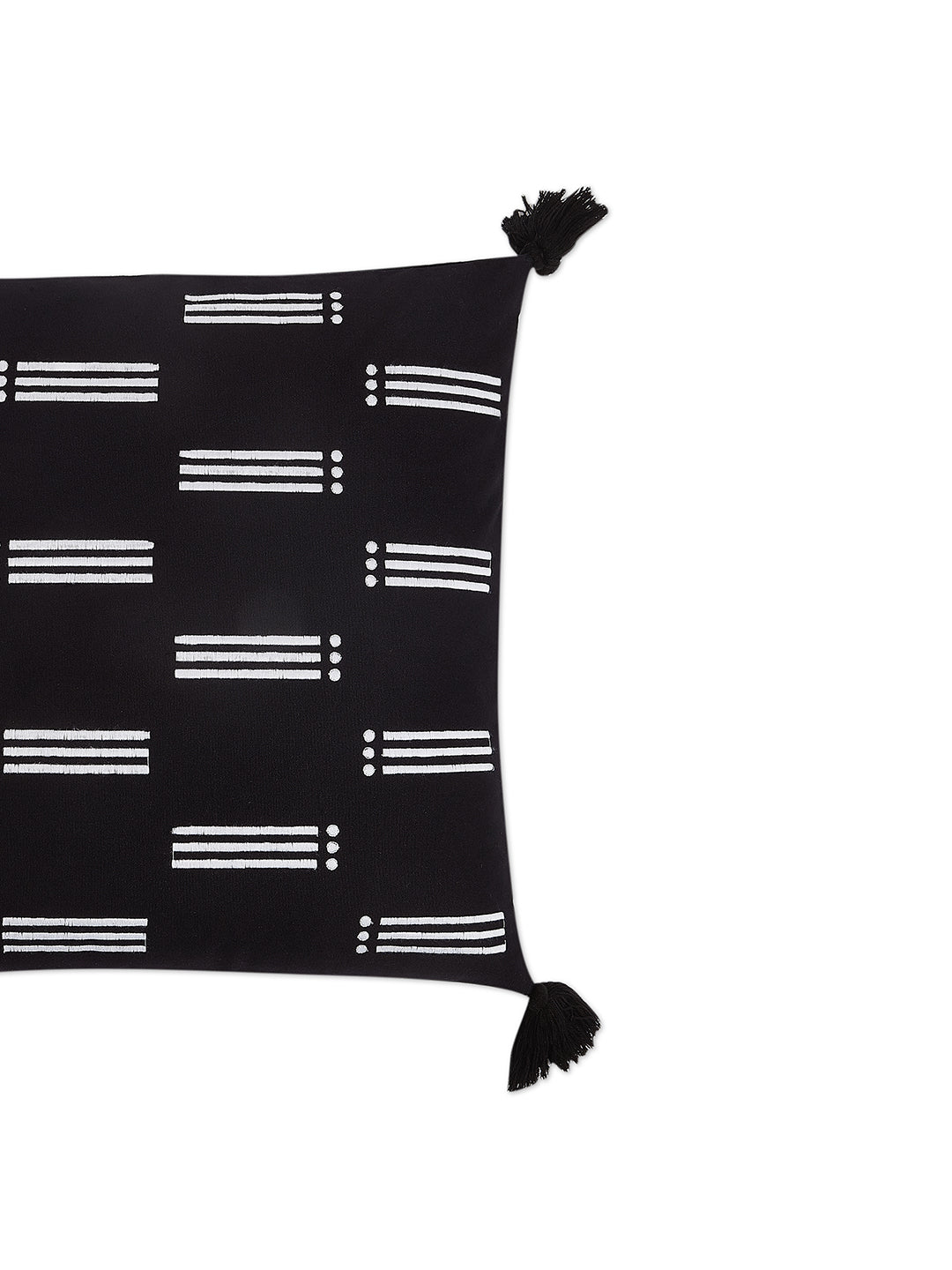 Charcoal Cushion Cover - Handmade - Ayuda Homes