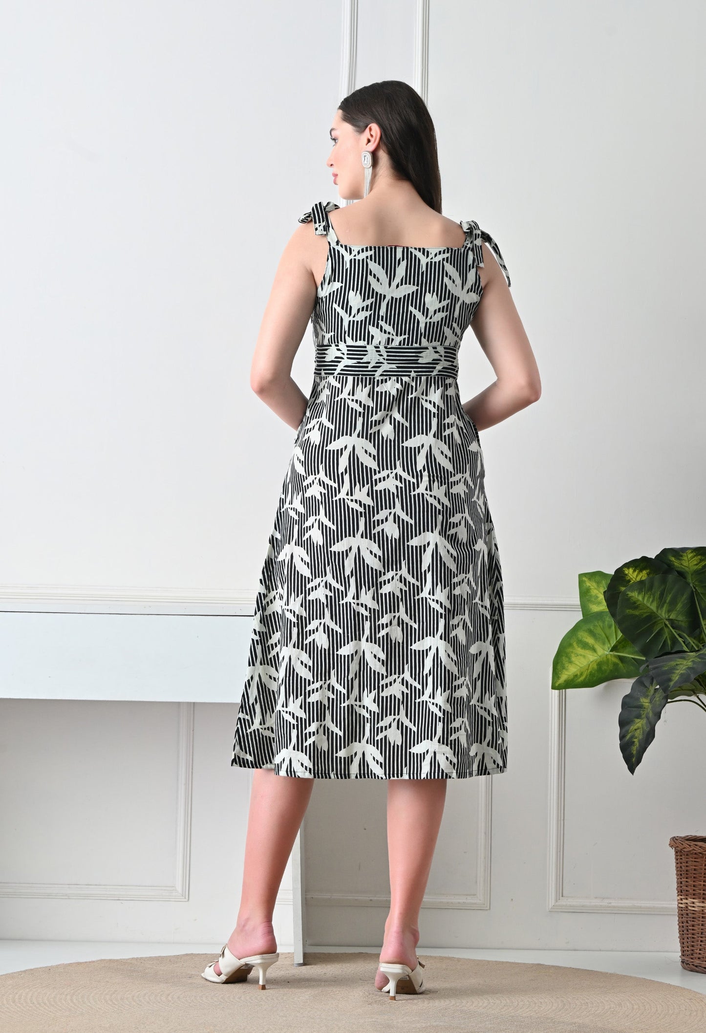 Mono Drama Dress