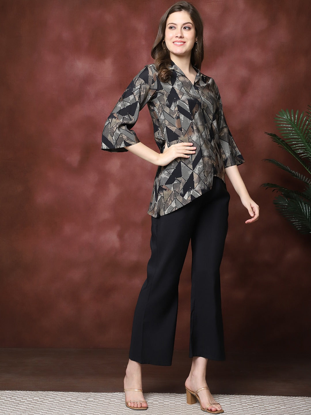 Printed Tunic & Trouser Co-Ord Set