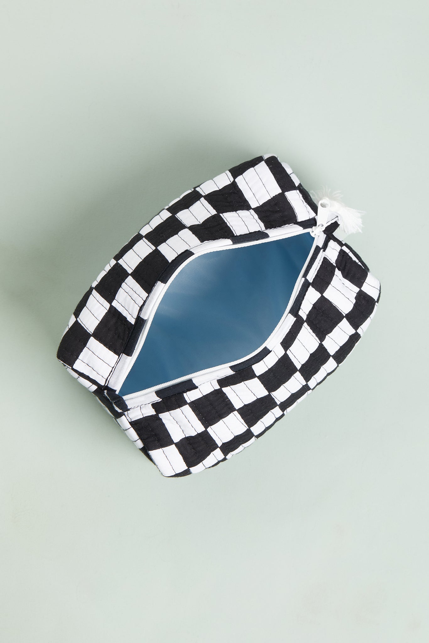 Checkmate Chic Quilted Pouches (Set of 3)