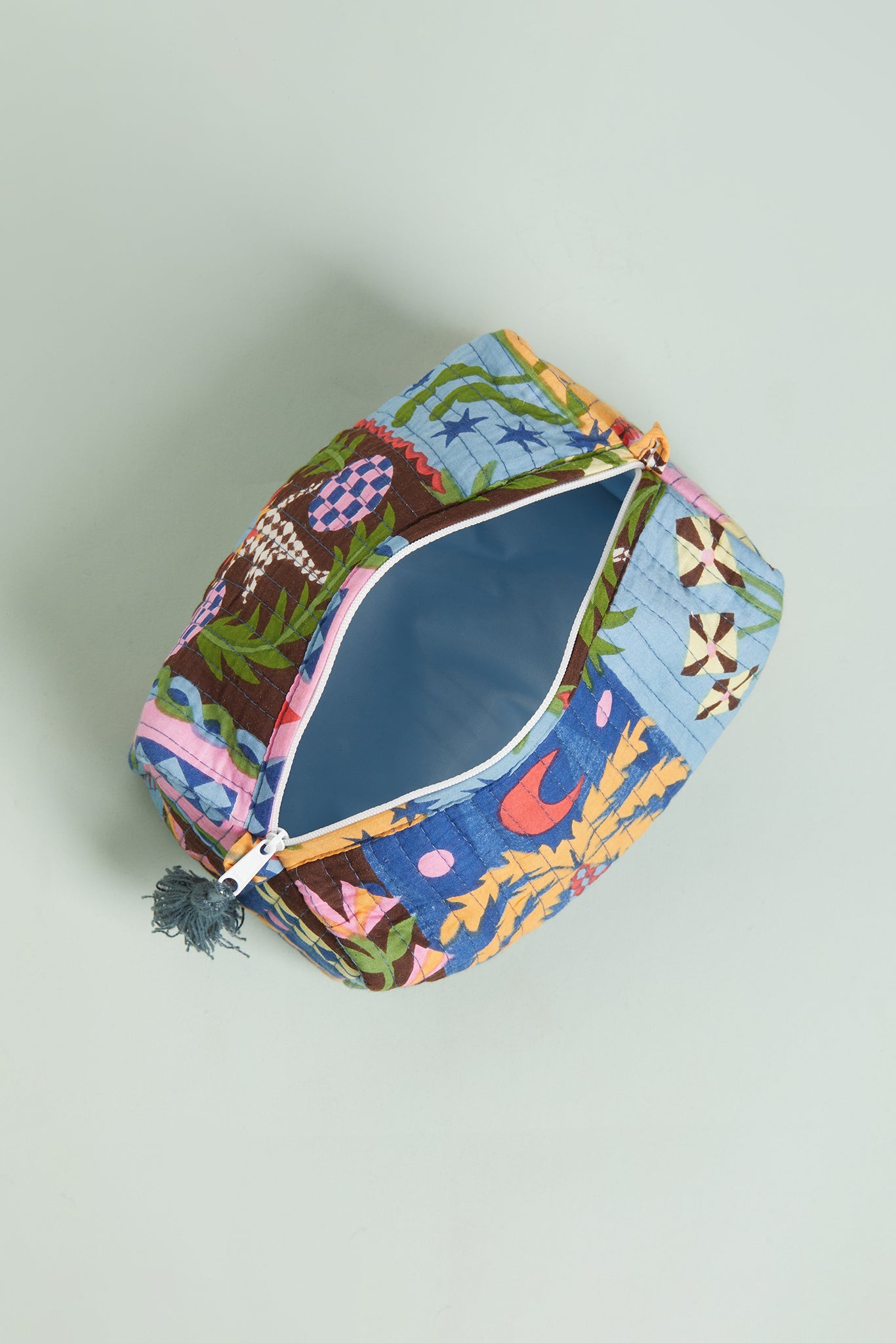 Island Carnival Quilted Pouches (Set of 3)