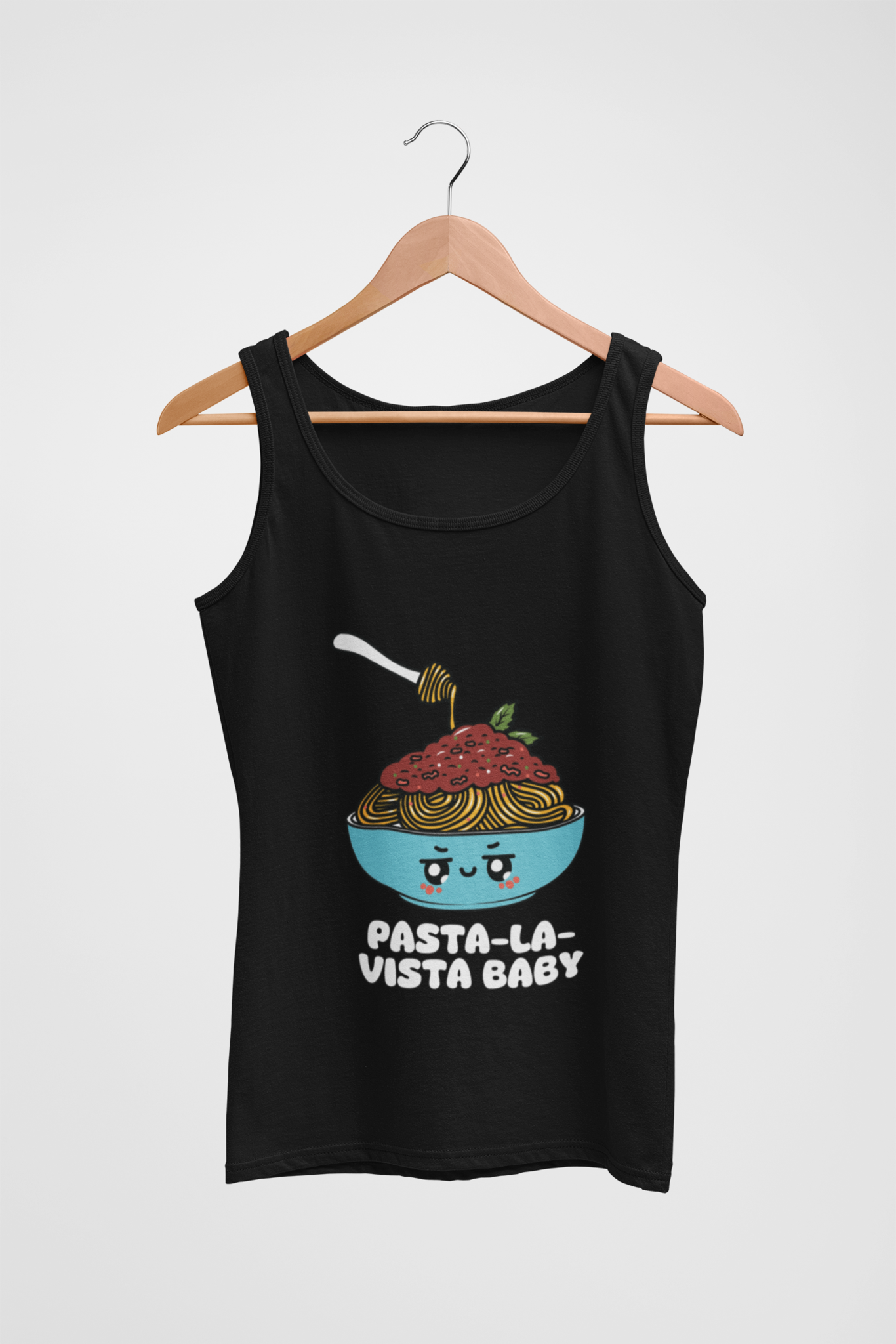 Women's Tank Top: Pasta-La-Vista - Ayuda Homes