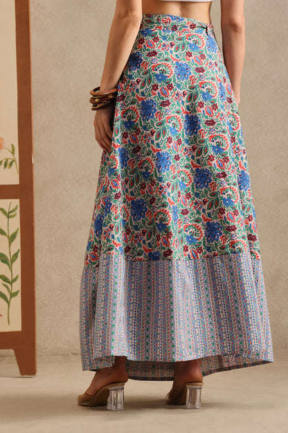 Amalfi Flora Wrap Skirt