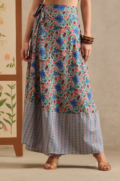 Amalfi Flora Wrap Skirt
