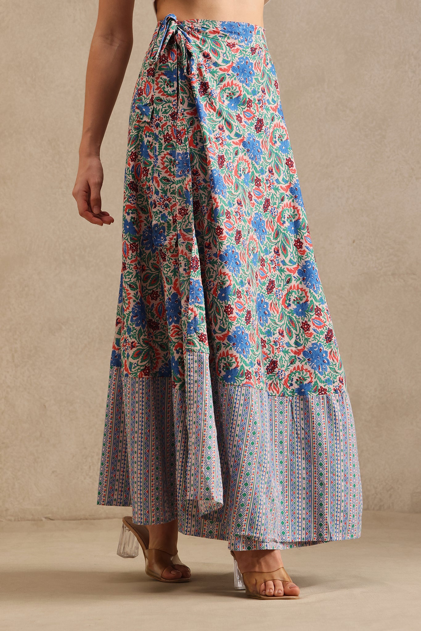 Amalfi Flora Wrap Skirt