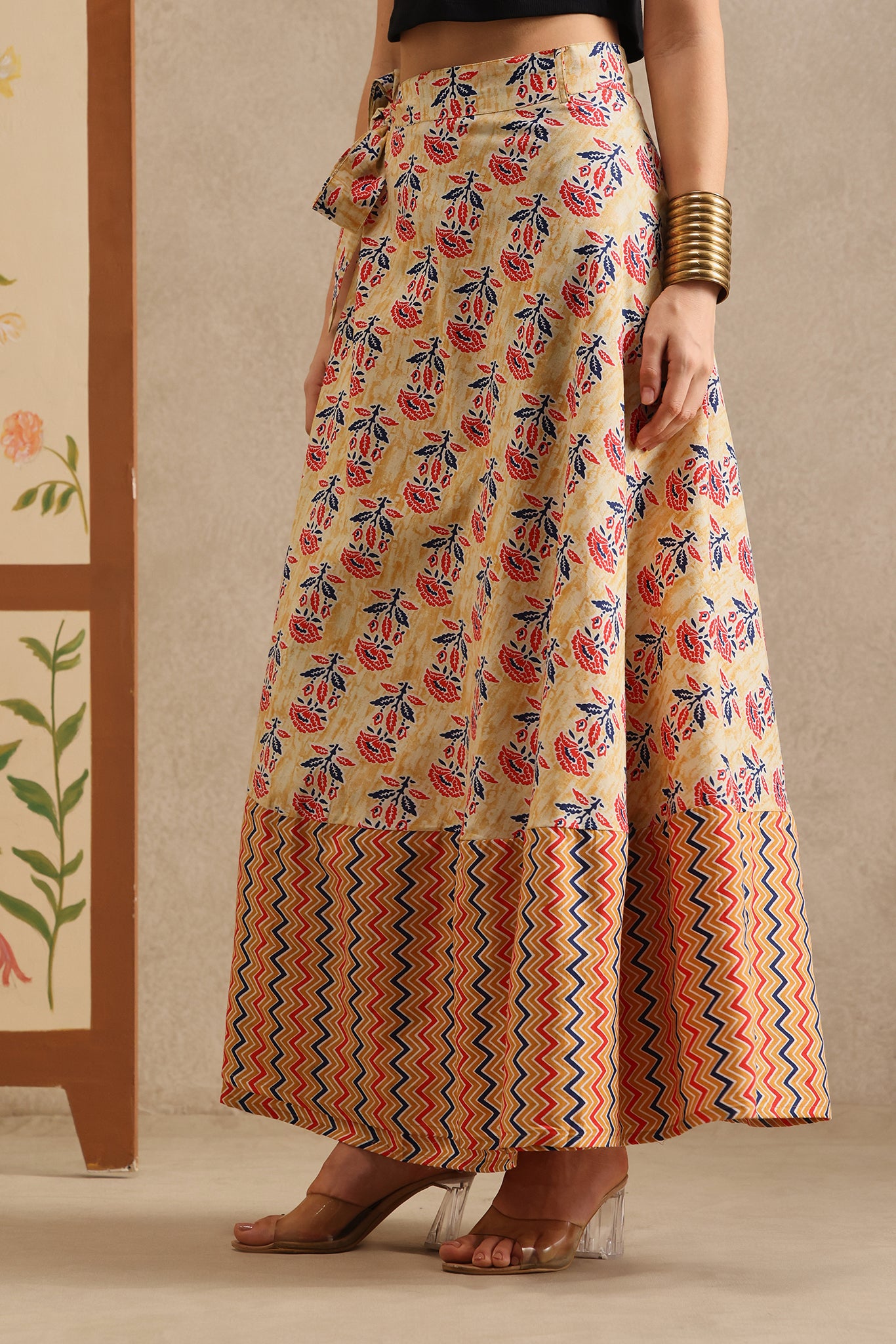 Marigold Muse Wrap Skirt