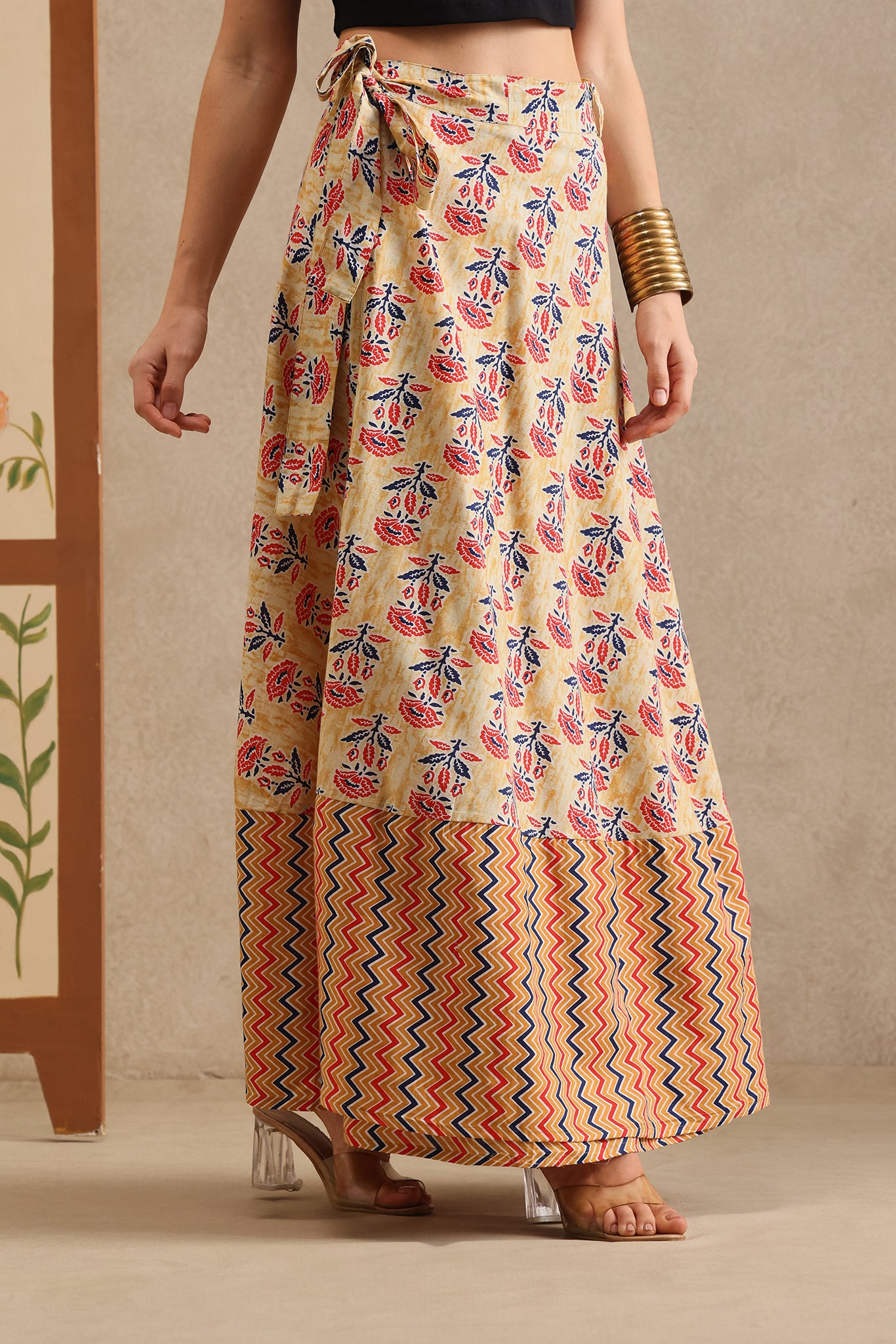 Marigold Muse Wrap Skirt