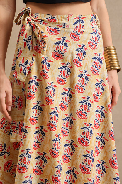 Marigold Muse Wrap Skirt