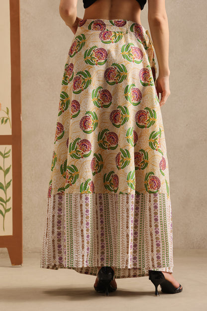 Blossom Lane Wrap Skirt