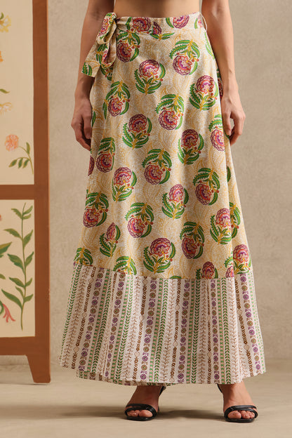 Blossom Lane Wrap Skirt