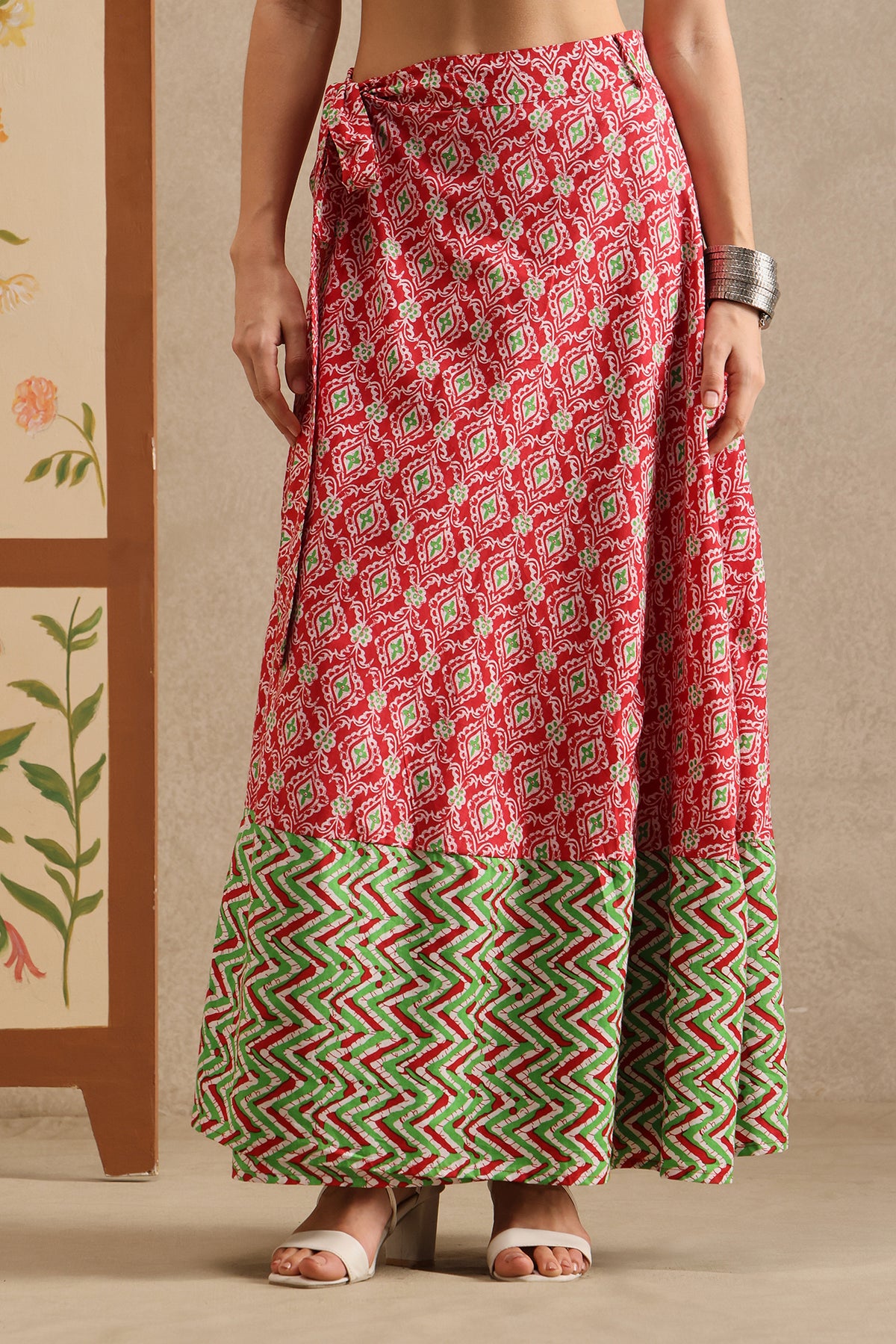 Poppy Trail Wrap Skirt