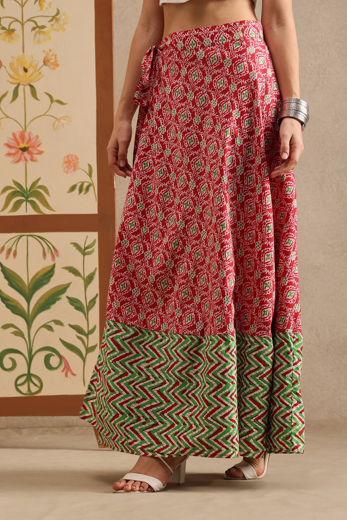 Poppy Trail Wrap Skirt