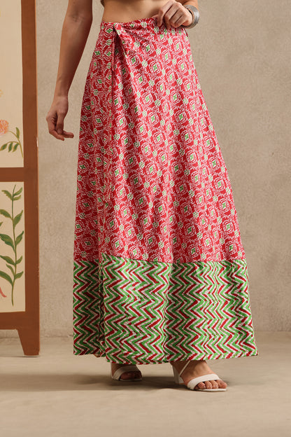 Poppy Trail Wrap Skirt