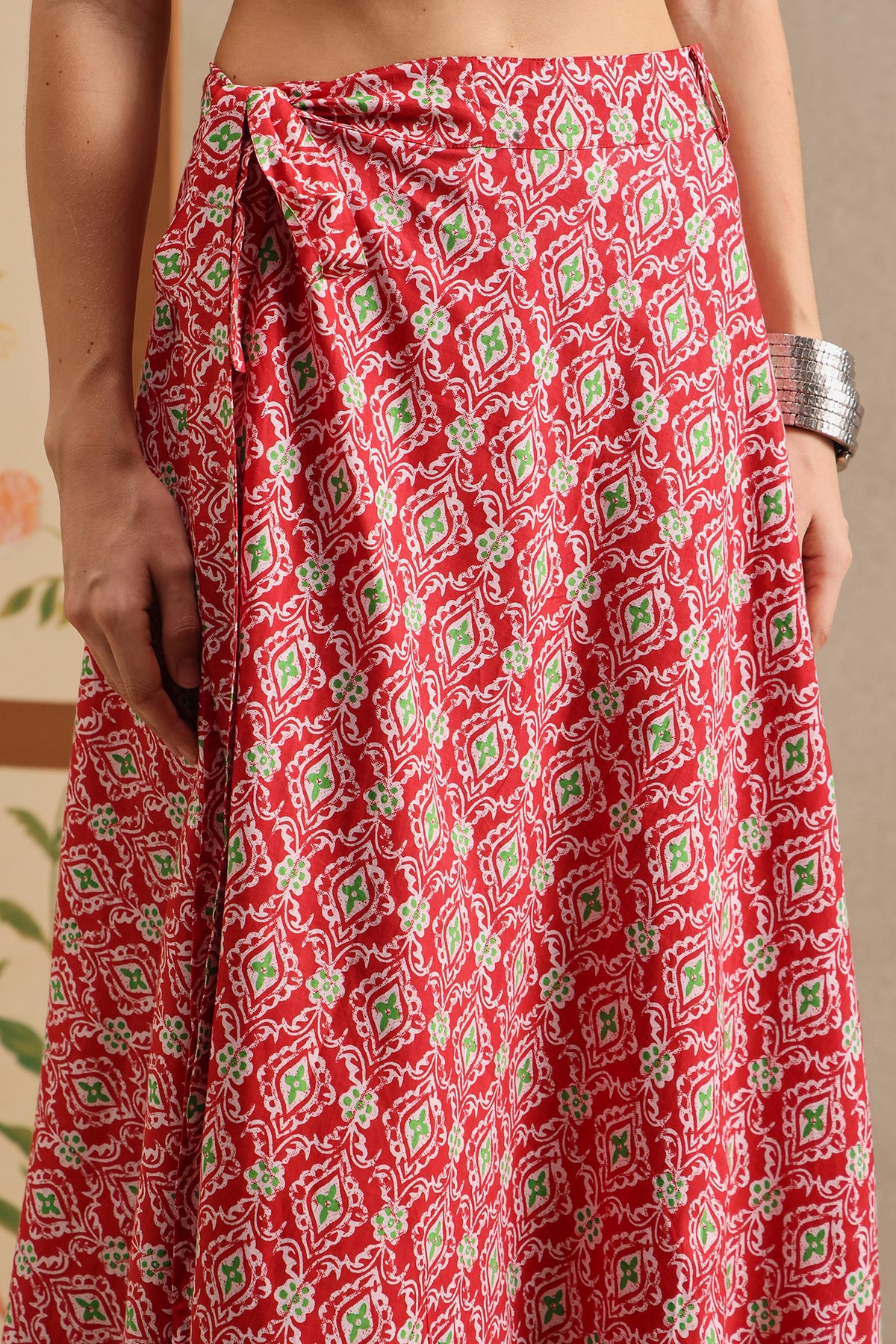 Poppy Trail Wrap Skirt