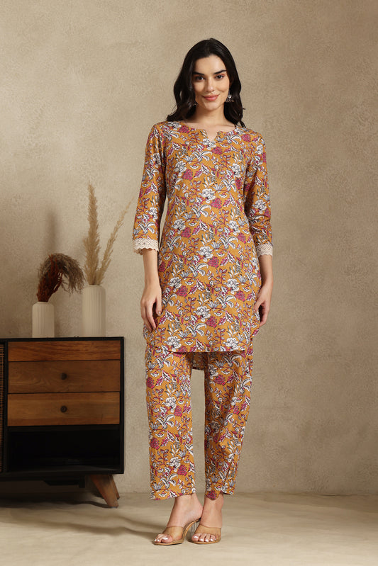 Amber Bloom Co-Ord Set