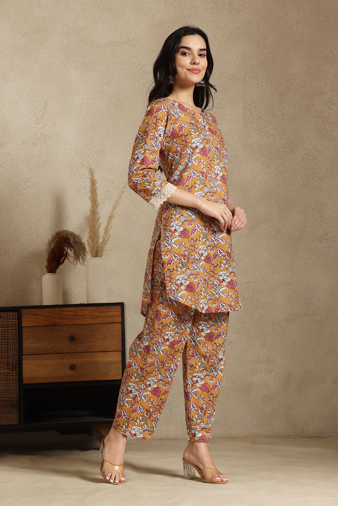 Amber Bloom Co-Ord Set