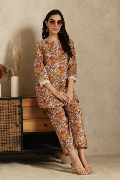 Amber Bloom Co-Ord Set