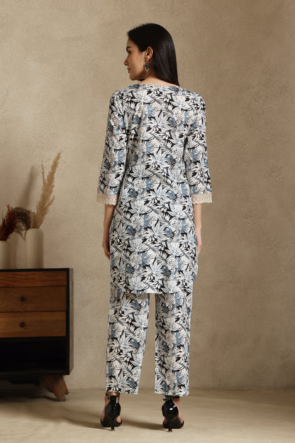 Midnight Fern Co-Ord Set