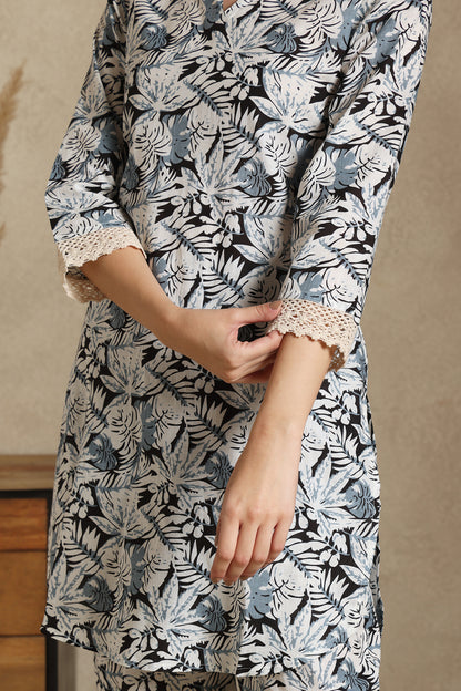 Midnight Fern Co-Ord Set