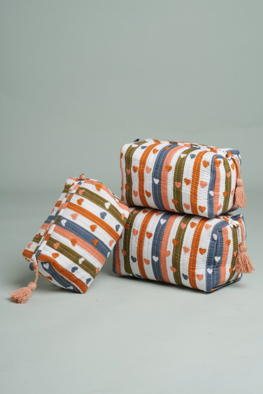 Pocketful of Love Quilted Pouches (Set of 3)