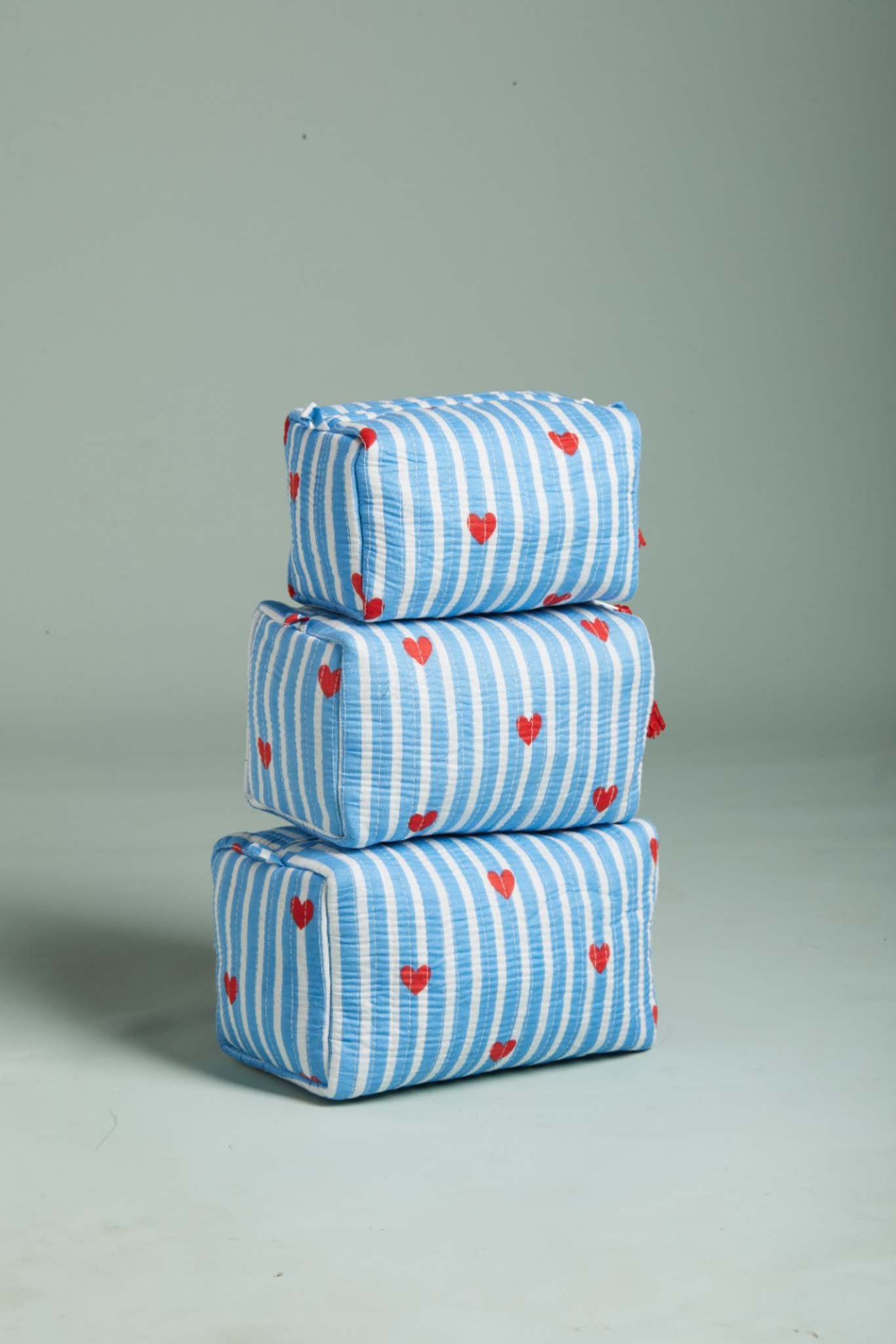 Blueberry Love Quilted Pouches (Set of 3)