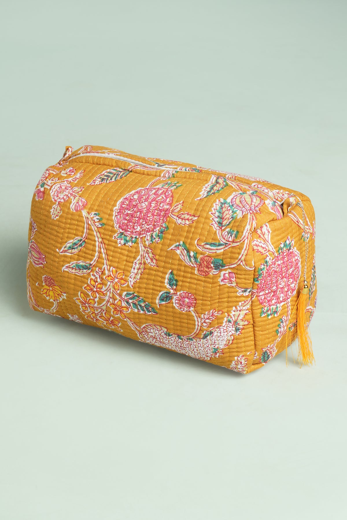 Marigold Garden Quilted Pouches (Set of 3)