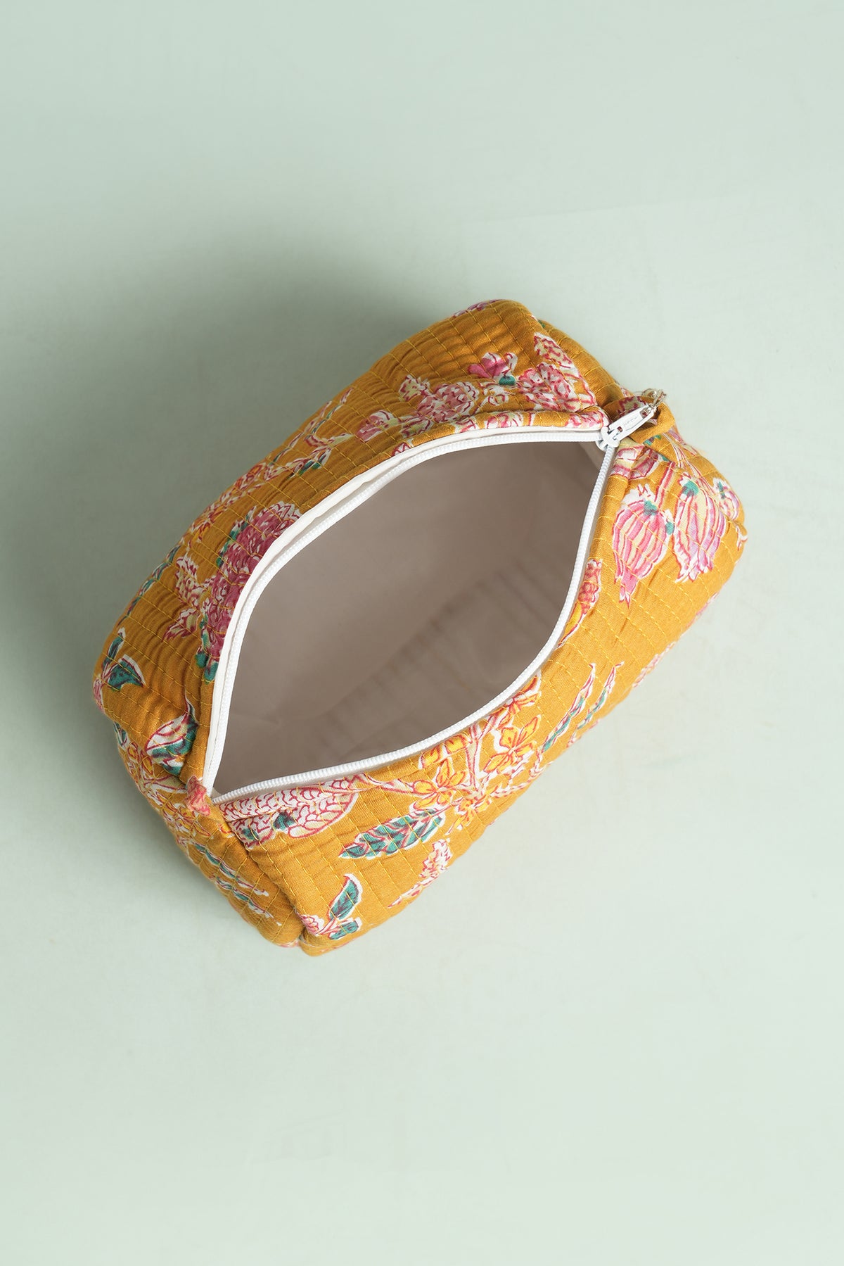 Marigold Garden Quilted Pouches (Set of 3)