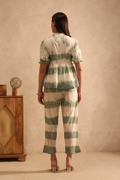 Olive Mirage Co-ord Set