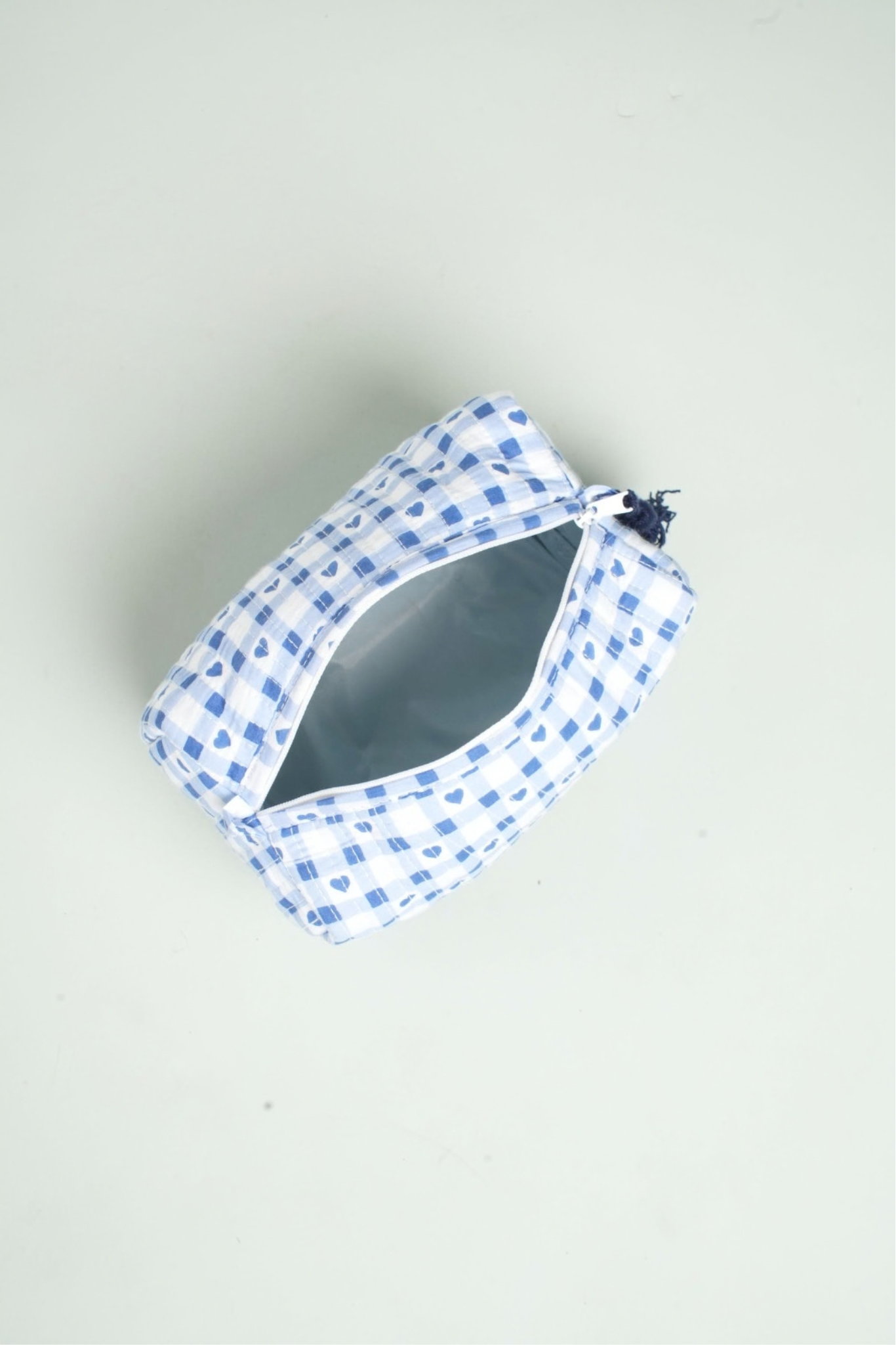 Hearts & Checks Quilted Pouches (Set of 3)