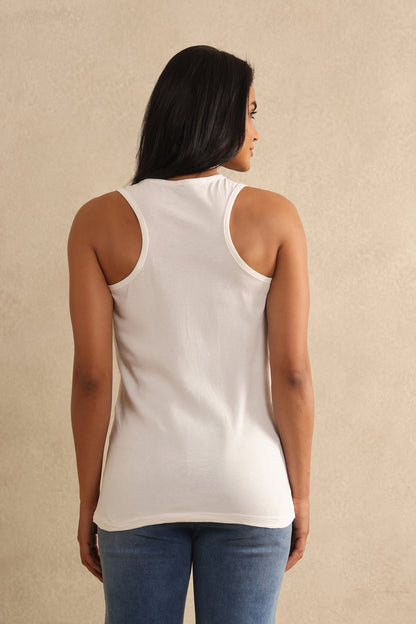 Tank Top: White