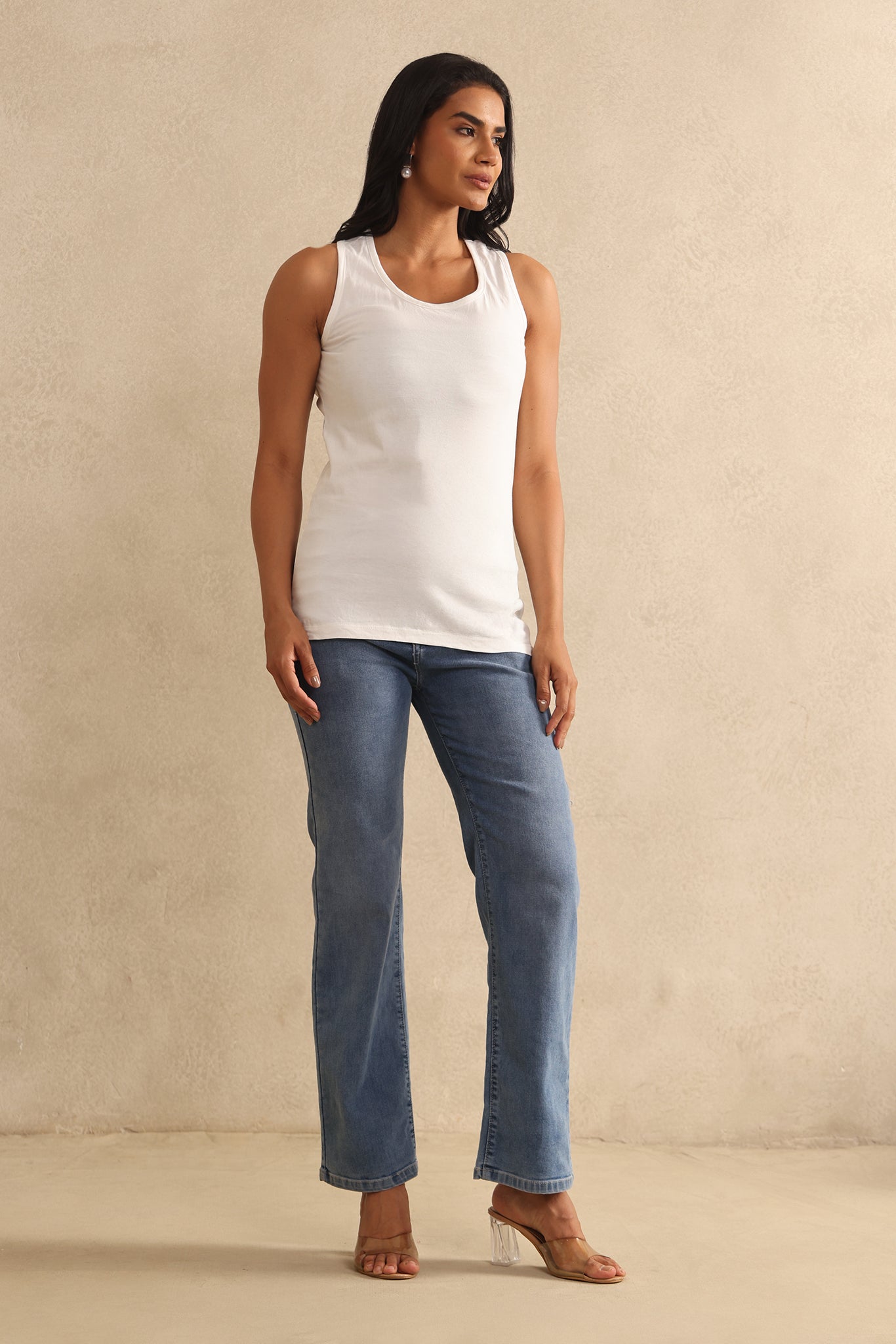 Tank Top: White