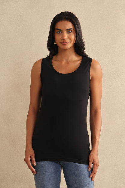 Women's Tank Top: Black