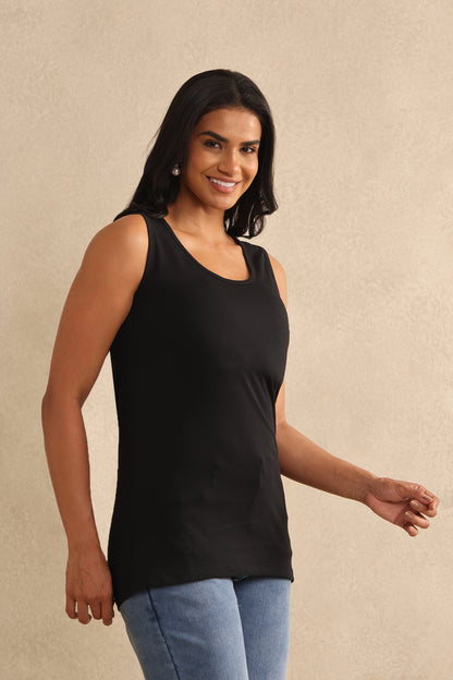 Women's Tank Top: Black