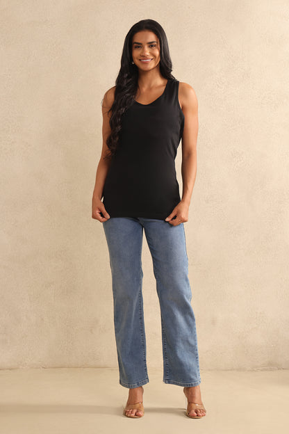 Women's Tank Top: Black