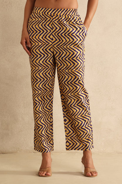 Purple Boota Co-ord Set