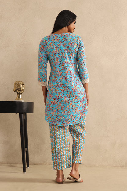 Turquoise Oasis Co-ord Set