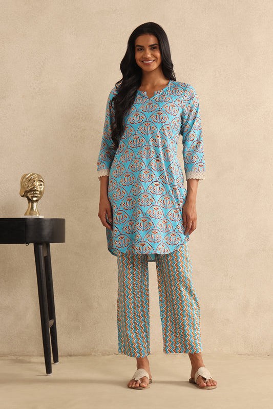Turquoise Oasis Co-ord Set