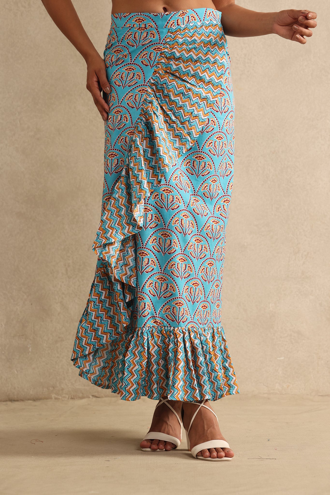 Laguna Bloom Wrap Skirt