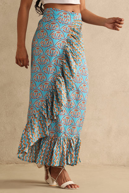 Laguna Bloom Wrap Skirt