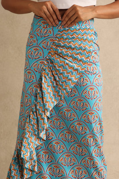 Laguna Bloom Wrap Skirt