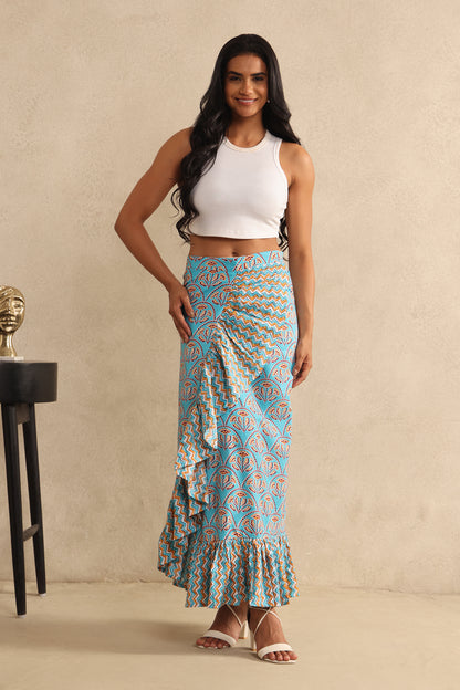 Laguna Bloom Wrap Skirt