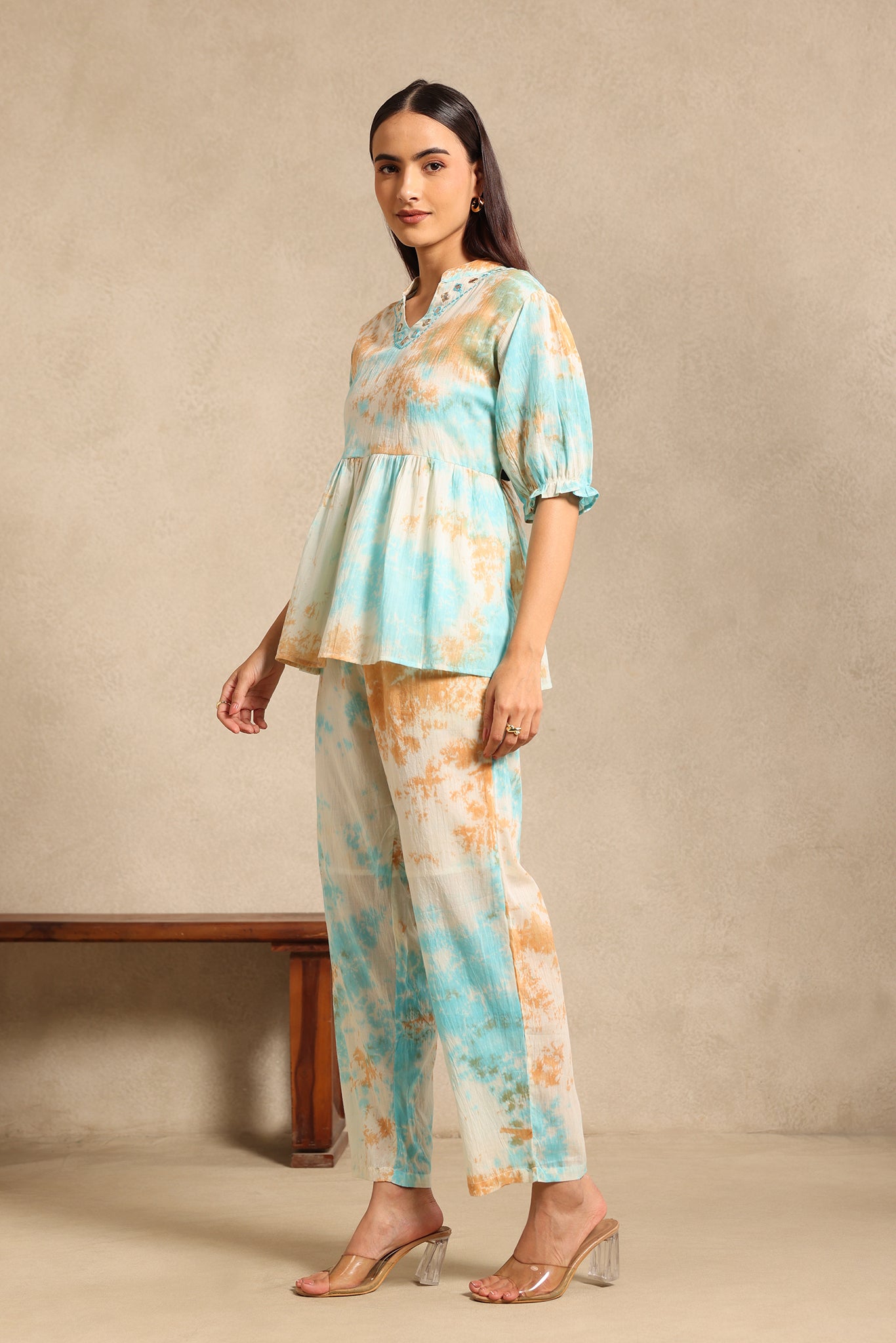 Aqua Mirage Co-ord Set