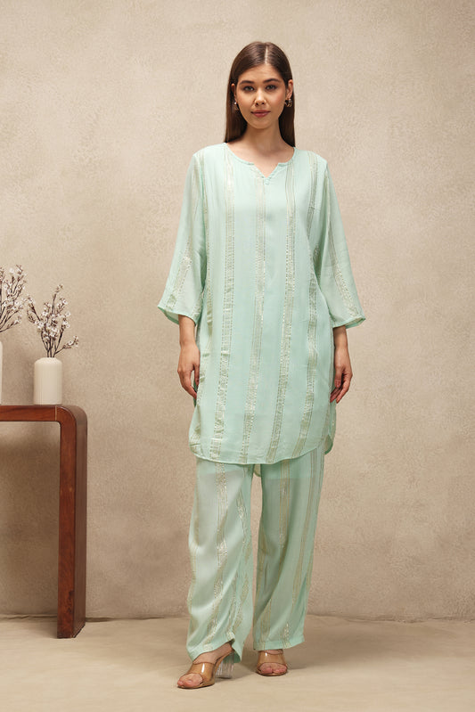 Mint Whisper Co-ord Set