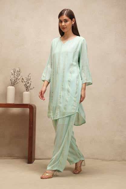 Mint Whisper Co-ord Set