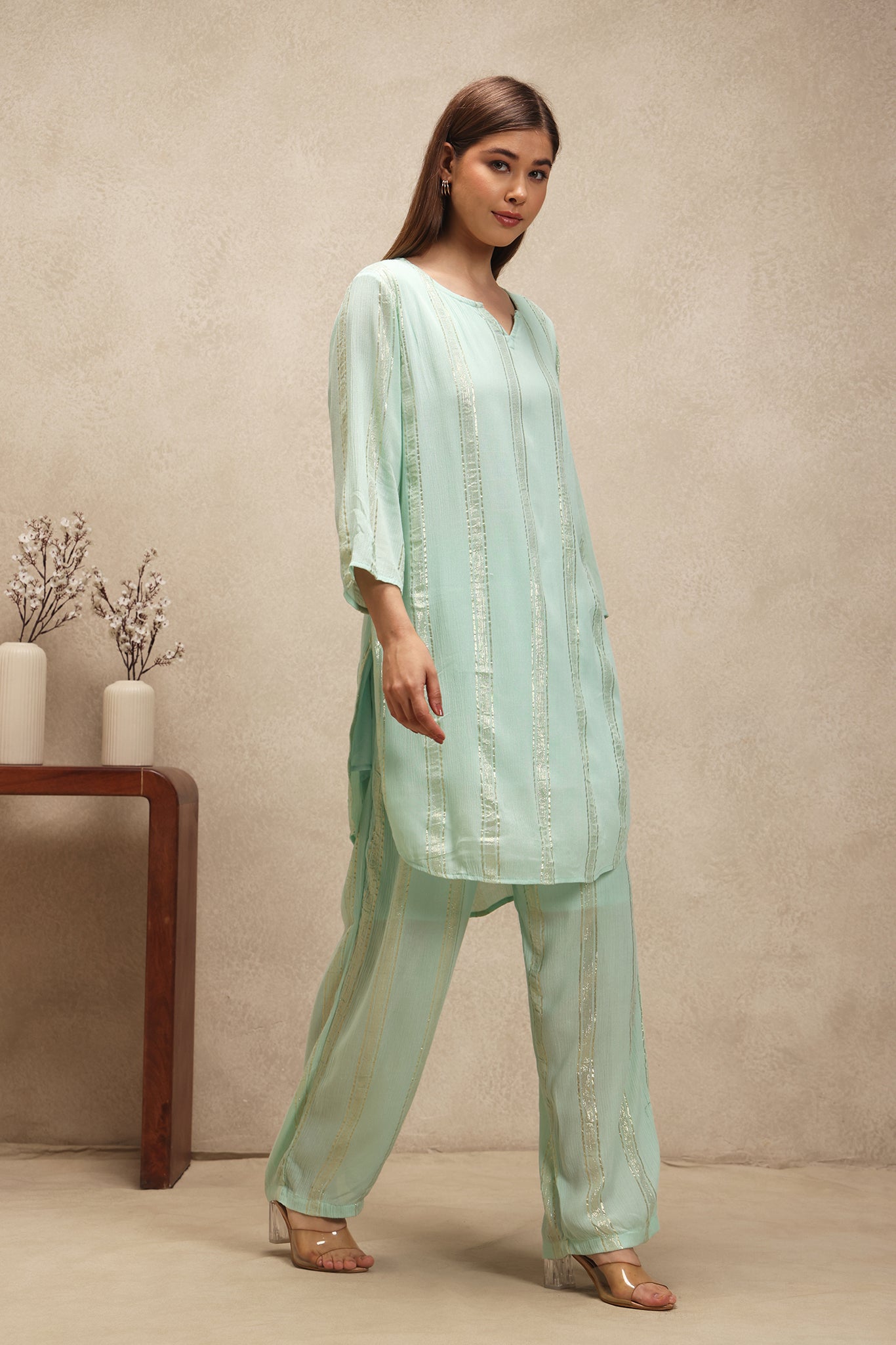Mint Whisper Co-ord Set