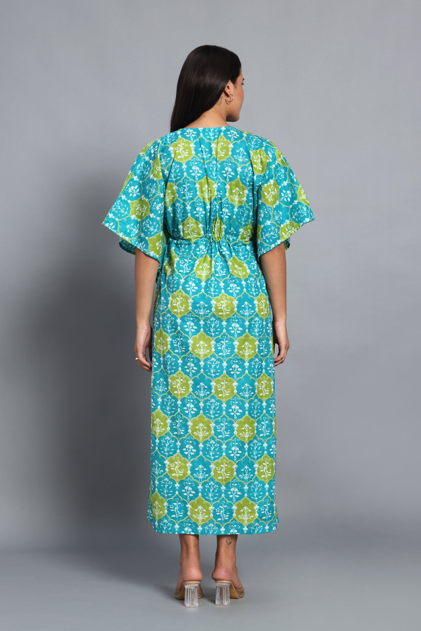 Turquoise Grove Kaftan